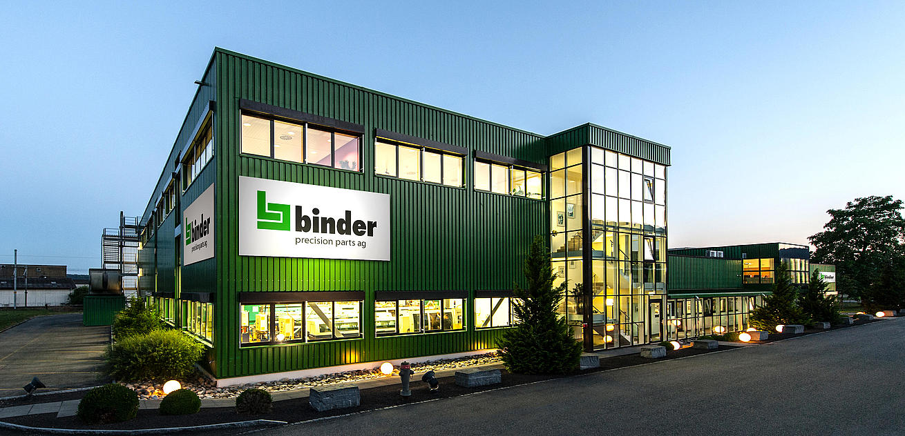 Company binder precision parts ag